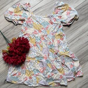 SO Multicolor Floral Dress